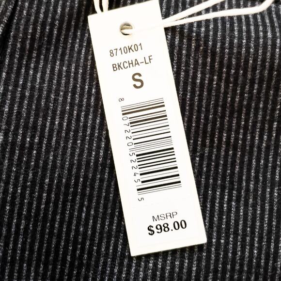 NEW Max Studio Black and Charcoal Office Pant Slim Ankle Trouser Small, MSRP $98 - Picture 10 of 12